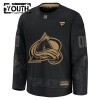 Colorado Avalanche Dresy Personalizované Fanatics Military Appreciation Practice 2024-25 Černá - Dětské